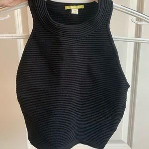 Gianni Bini XS cropped cross-back tank top